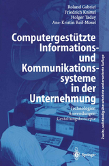 Computergestützte Informations- und Kommunikationssysteme in der Unternehmung - Gabriel, Roland; Knittel, Friedrich; Taday, Holger; Reif-Mosel, Ane-Kristin