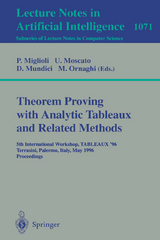 Theorem Proving with Analytic Tableaux and Related Methods - 
