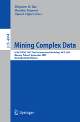 Mining Complex Data - 