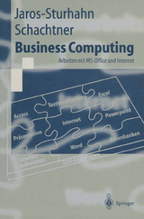 Business Computing - Anke Jaros-Sturhahn, Konrad Schachtner