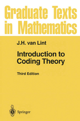 Introduction to Coding Theory - Lint, J.H. van