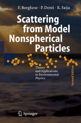 Scattering from Model Nonspherical Particles - Borghese, Ferdinando; Denti, Paolo; Saija, Rosalba