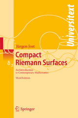 Compact Riemann Surfaces - Jost, Jürgen