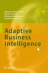 Adaptive Business Intelligence - Zbigniew Michalewicz, Martin Schmidt, Matthew Michalewicz, Constantin Chiriac