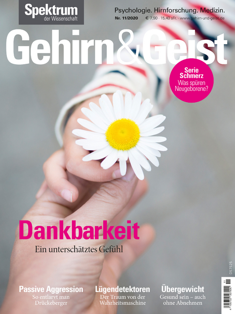 Gehirn&Geist 11/2020 Dankbarkeit