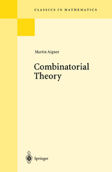 Combinatorial Theory - Martin Aigner
