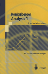 Analysis 1 - Königsberger, Konrad