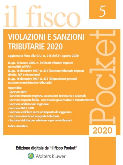 Violazioni e sanzioni 2020 -  AA.Vv.