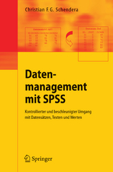 Datenmanagement mit SPSS - Christian F. G. Schendera