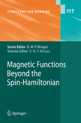 Magnetic Functions Beyond the Spin-Hamiltonian - 
