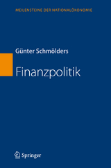 Finanzpolitik - Günter Schmölders