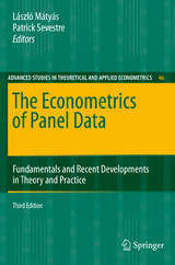 The Econometrics of Panel Data - 
