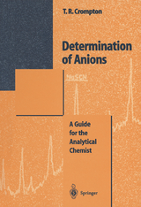 Determination of Anions - Thomas R. Crompton