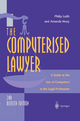 The Computerised Lawyer - Leith, Philip; Hoey, Amanda