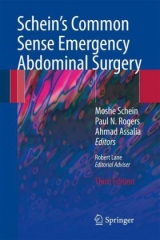 Schein's Common Sense Emergency Abdominal Surgery - MOSHE, SCHEIN; Rogers, Paul; Assalia, Ahmad