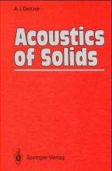 Acoustics of Solids - Abraham I. Beltzer