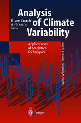 Analysis of Climate Variability - Storch, H. von; Navarra, A.