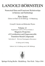 Electron Paramagnetic Resonance / Paramagnetische Elektronenresonanz - E. König, G. König