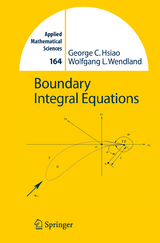 Boundary Integral Equations - George C. Hsiao, Wolfgang L. Wendland