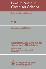 Mathematical Models for the Semantics of Parallelism - 