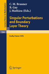 Singular Perturbations and Boundary Layer Theory - 