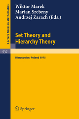 Set Theory and Hierarchy Theory - 