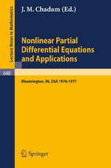 Nonlinear Partial Differential Equations and Applications - 