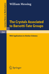 The Crystals Associated to Barsotti-Tate Groups - William Messing