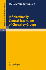 Infinitesimally Central Extensions of Chevalley Groups - W. L. J. van der Kallen