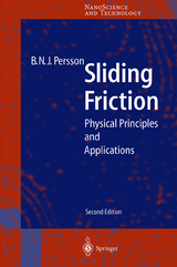 Sliding Friction - Persson, Bo N.J.