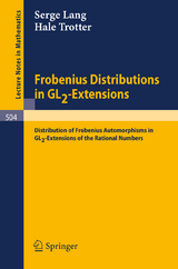 Frobenius Distributions in GL2-Extensions - Serge Lang, Hale Trotter