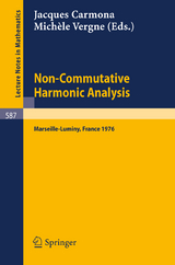 Non-Commutative Harmonic Analysis - 