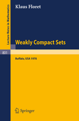 Weakly Compact Sets - K. Floret