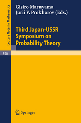 Proceedings of the Third Japan-USSR Symposium on Probability Theory - 