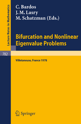 Bifurcation and Nonlinear Eigenvalue Problems - 