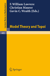 Model Theory and Topoi - 