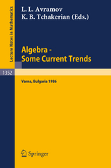 Algebra. Some Current Trends - 