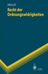 Recht der Ordnungswidrigkeiten - Wolfgang Mitsch
