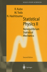 Statistical Physics II - Ryogo Kubo, Morikazu Toda, Natsuki Hashitsume