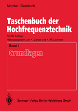 Taschenbuch der Hochfrequenztechnik - Lange, Klaus; Meinke, H.H.; Löcherer, Karl-Heinz; Gundlach, F.W.