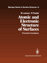 Atomic and Electronic Structure of Surfaces - Michel Lannoo, Paul Friedel