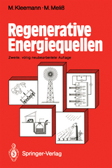 Regenerative Energiequellen - Kleemann, Manfred; Meliß, Michael
