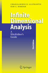 Infinite Dimensional Analysis - Charalambos D. Aliprantis, Kim C. Border