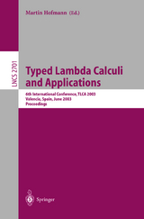 Typed Lambda Calculi and Applications - 