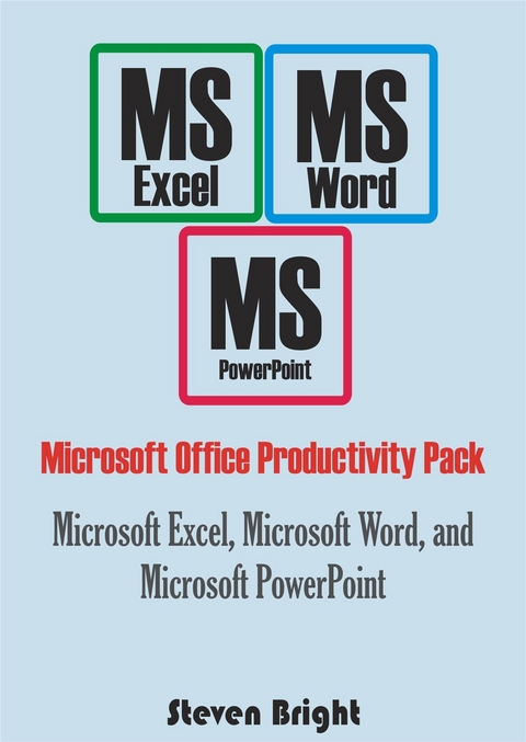 Microsoft Office Productivity Pack - Steven Bright