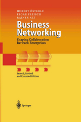 Business Networking - Österle, Hubert; Fleisch, Elgar; Alt, Rainer