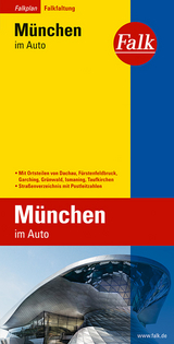 Falk Stadtplan Falkfaltung München im Auto 1:20.500 - 