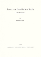 Texte zum hethitischen Recht - Richard Haase