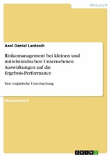 Risikomanagement bei kleinen und mittelständischen Unternehmen. Auswirkungen auf die Ergebnis-Performance - Axel Daniel Lantzsch