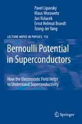 Bernoulli Potential in Superconductors - Pavel Lipavsky, Jan Kolácek, Klaus Morawetz, Ernst Helmut Brandt, Tzong-Jer Yang
